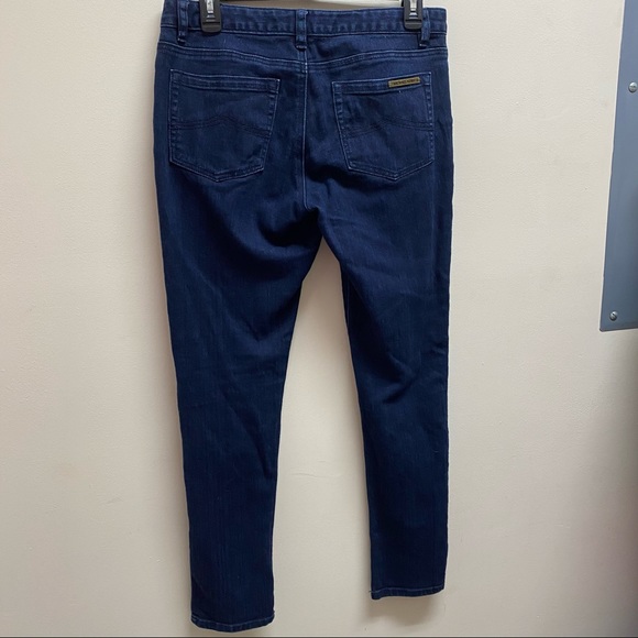 Michael Kors Dark Wash Skinny Jeans Sz 6 - Picture 3 of 4